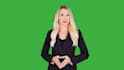 film a green screen spokesperson video 4k