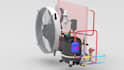 create a 3d animation to explain how your machine works