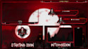 design animated twitch stream overlay, twitch logo, panels, screens, alerts