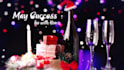 make beautiful christmas and new year video wishes