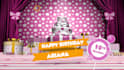 make this kids happy birthday video with full birthday song