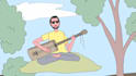 create an amazing animated music video for you