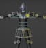 rig 3d model in blender for animation and game engines