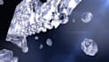 create 3d logo animation diamond intro