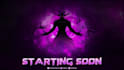 design animated twitch stream overlay, twitch logo, panels, screens, alerts