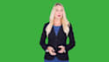 film a green screen spokesperson video 4k
