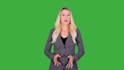 film a green screen spokesperson video 4k