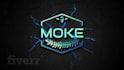 create 3d intro grunge logo animation