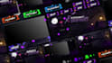 design twitch or youtube overlay, banner for stream
