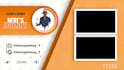 do youtube end screen, outro, end card 12 hours delivery 4k