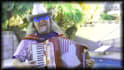 send video of unique accordion singing telegram
