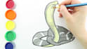 make a handmade drawing, coloring pages videos for kids