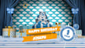 make this kids happy birthday video with full birthday song