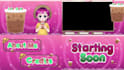 design anime vtuber twitch or youtube stream overlay