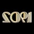 create a 3d spinning logo animation loop transparent background