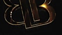 create a cinematic 3d gold and silver logo animation