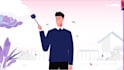create a 2d animated explainer video