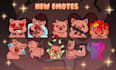 draw chibi emotes for streamers, vtubers, twitch and discord