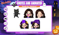 draw chibi animated emotes for twitch, youtube, discord