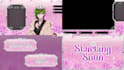 design anime vtuber twitch or youtube stream overlay