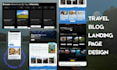 design high converting landing page or wordpress website with elementor pro