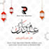 design ramadan mubarak greeting, eid mubarak post in 1 hr
