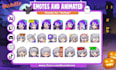 draw chibi twitch emotes, sub badges, vtuber animated emotes