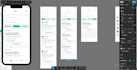 design your mobile app UI UX in figma conversion focused dev ready