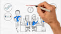 create a colorful whiteboard animation video within 24 hours