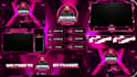 design twitch overlay, animated stream overlay, twitch logo