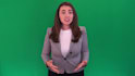 produce your green screen female spokesperson video