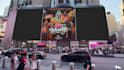add your logo or anything else to this billboard filmed in times square,new york