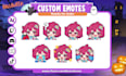 draw chibi animated emotes for twitch, youtube, discord