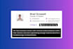 create HTML email signature, animated HTML email signature