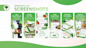 design app screenshots for app store and google play