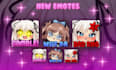 draw chibi emotes for streamers, vtubers, twitch and discord