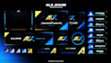 design a twitch overlay, panels, offline screen and more