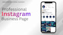 create professional facebook and instagram business page setup