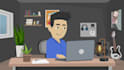 create a 2d animated video