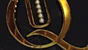 create a cinematic 3d gold and silver logo animation
