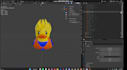 model 3d low poly character, rigging for unity unreal or roblox game