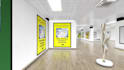 create realistic slideshow video nft promo in 3d art gallery