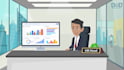 create a custom 2d animated explainer video or sales video