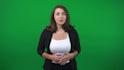produce your green screen female spokesperson video