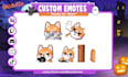 draw chibi animated emotes for twitch, youtube, discord
