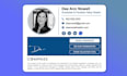 do clickable HTML email signature and animated realtor email signature
