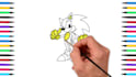 make kids coloring pages video for youtube channel
