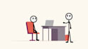 design stick figure in comic style
