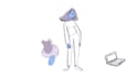 create 2d animated gifs in my very exclusive style