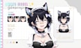 design and live2d rigging vtuber model for vtube studio